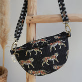 Sac bandoulière tigre noir